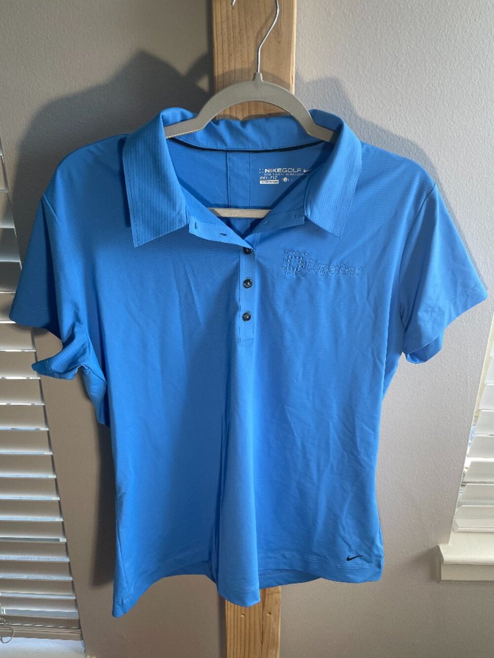 Blue Nike Golf Polo